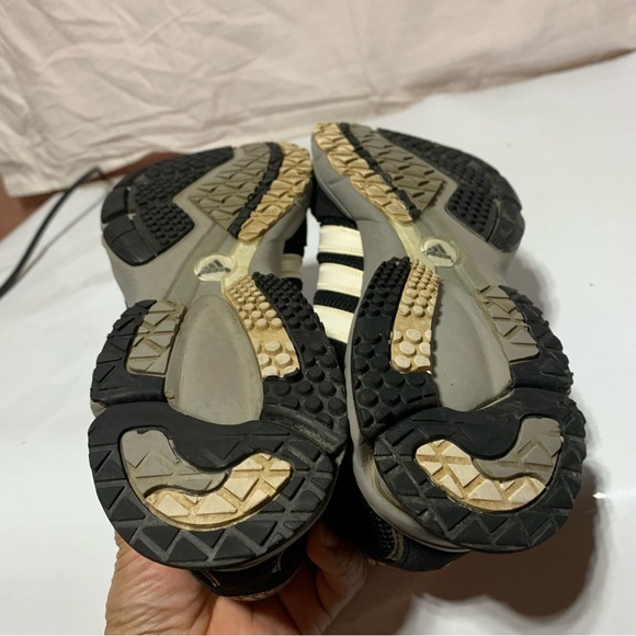 Adidas Mens Marathon 10 AdiPRENE Sneakers Size US 8 Black/white - Picture 9 of 14